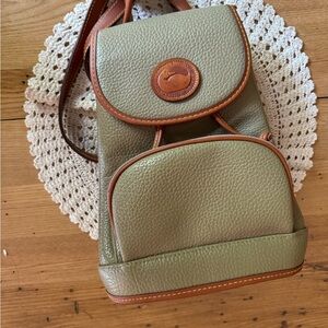 Dooney & Bourke Pebble Grain Leather Vintage Backpack